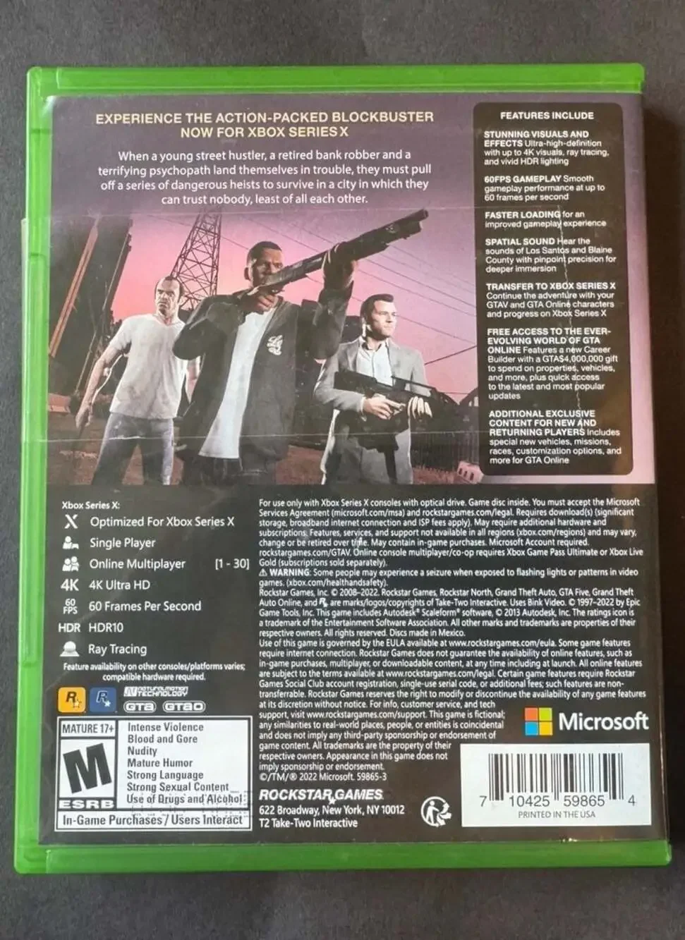 Grand Theft Auto V for Xbox Series X